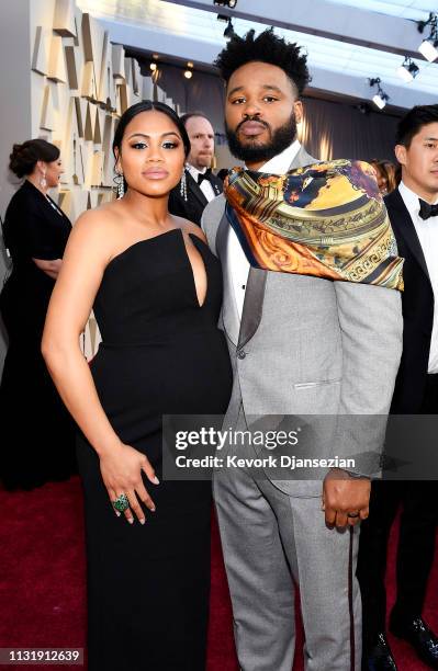 Zinzi Evans and director Ryan Coogler attend the 91st Annual Academy Awards at Hollywood and Highland on February 24, 2019 in Hollywood, California.