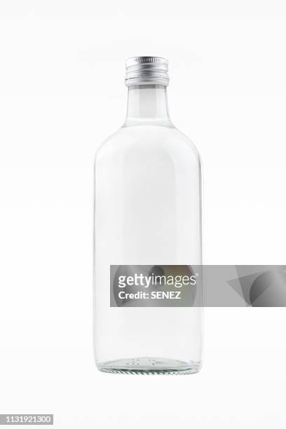 glass bottle of water - bottle bildbanksfoton och bilder