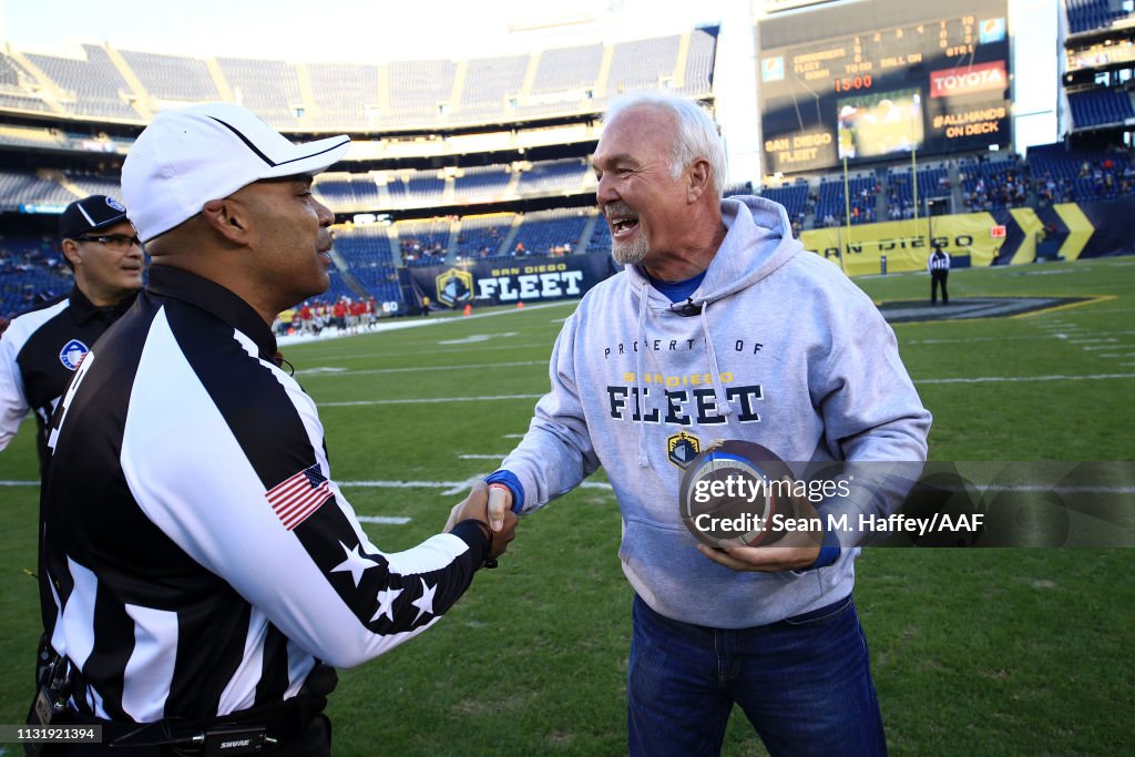 San Antonio Commanders v San Diego Fleet