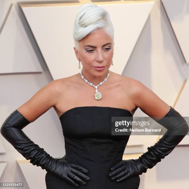 Lady Gaga attends the 91st Annual Academy Awards - Arrivals at Hollywood and Highland on February 24, 2019 in Hollywood, California.