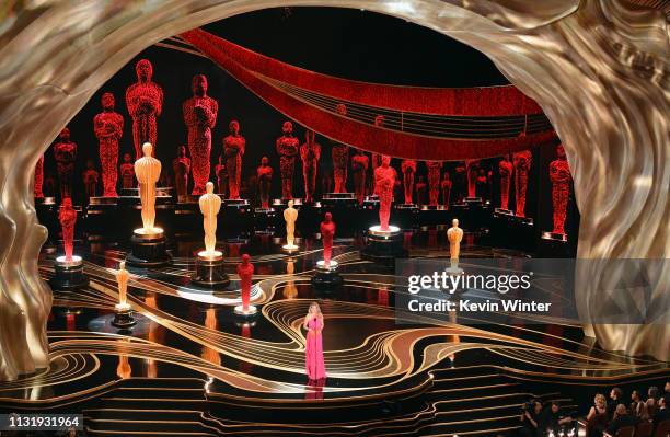 Julia Roberts speaks onstage during the 91st Annual Academy Awards at Dolby Theatre on February 24, 2019 in Hollywood, California.