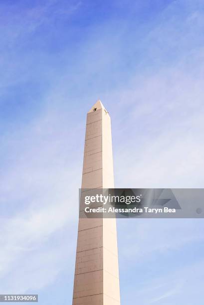 el obelisco – buenos aires - obelisco de buenos aires stock pictures, royalty-free photos & images