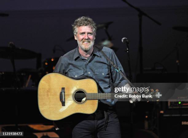 Glen Hansard performs at Michael Dorf Presents: The Music Of Van Morrison at Carnegie Hall on March 21, 2019 in New York City.