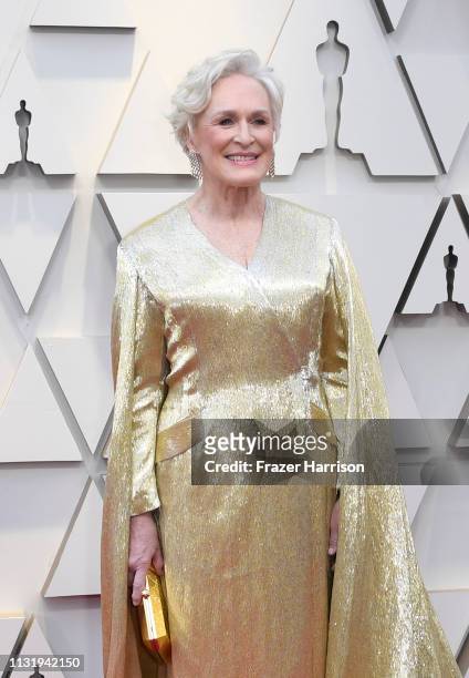 Glenn Close attends the 91st Annual Academy Awards at Hollywood and Highland on February 24, 2019 in Hollywood, California.