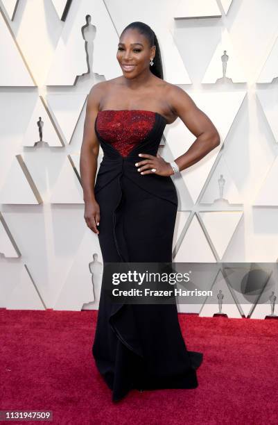 Serena Williams attends the 91st Annual Academy Awards at Hollywood and Highland on February 24, 2019 in Hollywood, California.