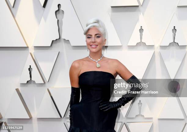 Lady Gaga attends the 91st Annual Academy Awards at Hollywood and Highland on February 24, 2019 in Hollywood, California.