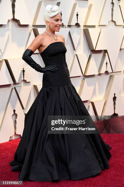 Lady Gaga attends the 91st Annual Academy Awards at Hollywood and Highland on February 24, 2019 in Hollywood, California.