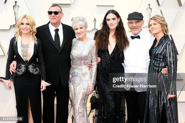 Graham King , Anita Dobson and producer Jim Beach attend the 91st Annual Academy Awards at Hollywood and Highland on February 24, 2019 in Hollywood,...