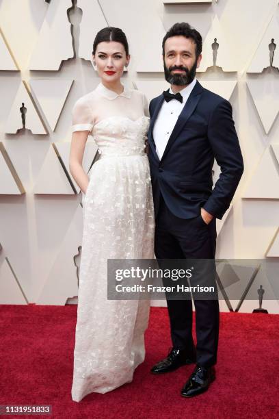Marta Nieto and Rodrigo Sorogoyen attend the 91st Annual Academy Awards at Hollywood and Highland on February 24, 2019 in Hollywood, California.