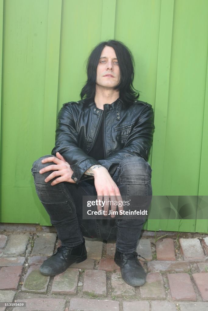 Jeff Rourke Jeff Rouse of the rock band Loaded poses for a portrait on a location ...
