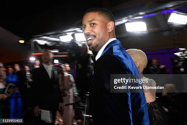 Michael B. Jordan attends the 91st Annual Academy Awards Governors Ball at Hollywood and Highland on February 24, 2019 in Hollywood, California.