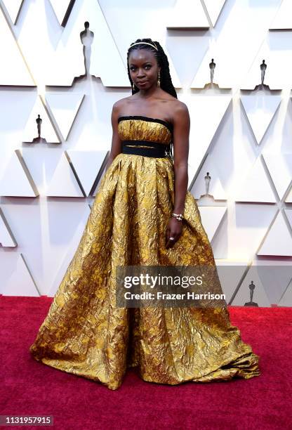 Zain Al Rafeea, Nadine Labaki and Khaled Mouzanar attend the 91st Annual Academy Awards at Hollywood and Highland on February 24, 2019 in Hollywood,...