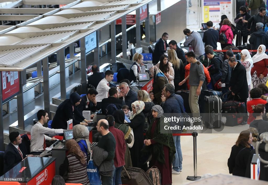 Ataturk Airport in Istanbul