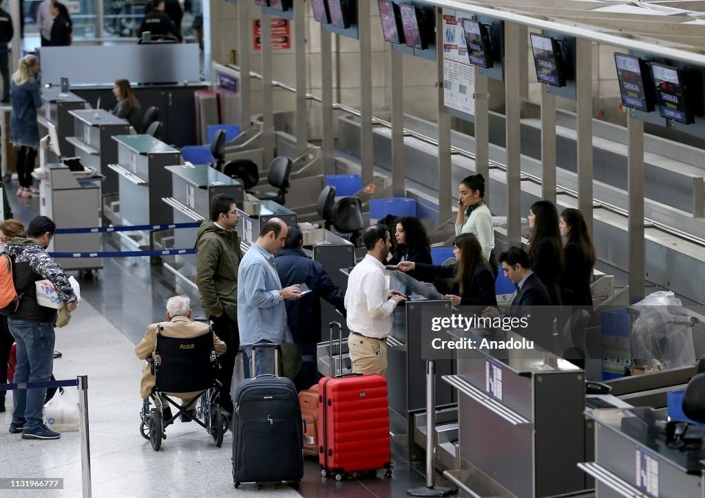 Ataturk Airport in Istanbul