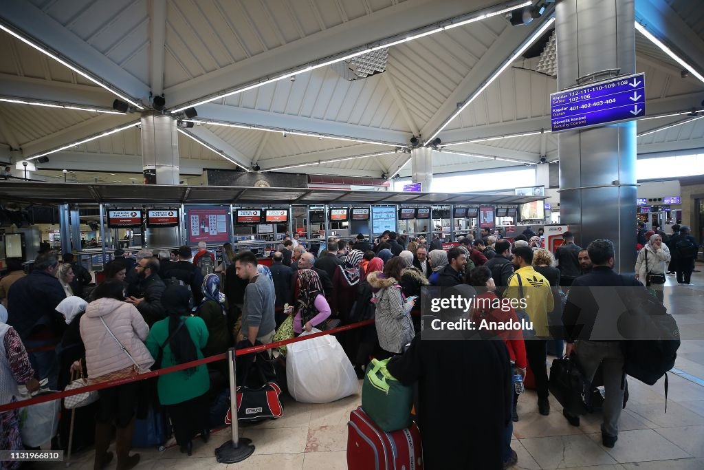 Ataturk Airport in Istanbul