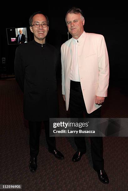 Howard Chua and Michael Elliott attend the TIME 100 Gala, TIME'S 100 Most Influential People In The World at Frederick P. Rose Hall, Jazz at Lincoln...