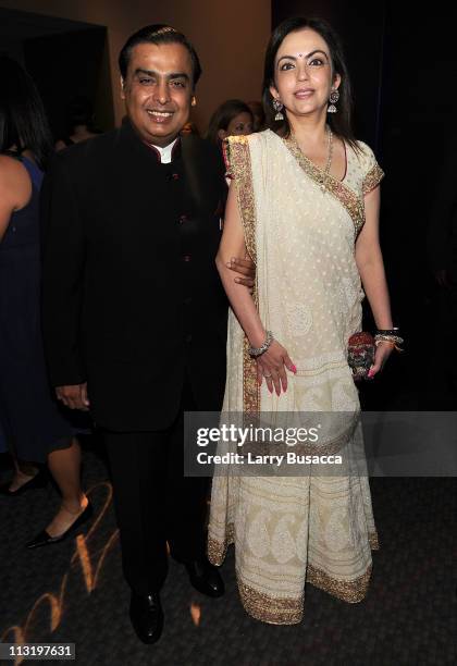Chairman and Managing Director of Reliance Industries Mukesh Ambani attends the TIME 100 Gala, TIME'S 100 Most Influential People In The World at...