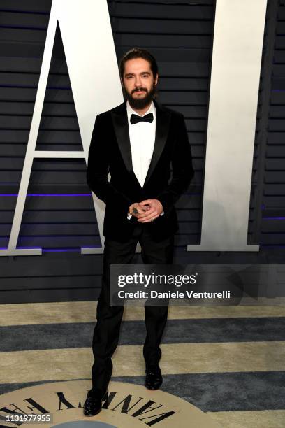 Tom Kaulitz attends 2019 Vanity Fair Oscar Party Hosted By Radhika Jones at Wallis Annenberg Center for the Performing Arts on February 24, 2019 in...