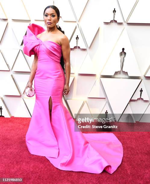 Angela Bassett arrives at the 91st Annual Academy Awards at Hollywood and Highland on February 24, 2019 in Hollywood, California.