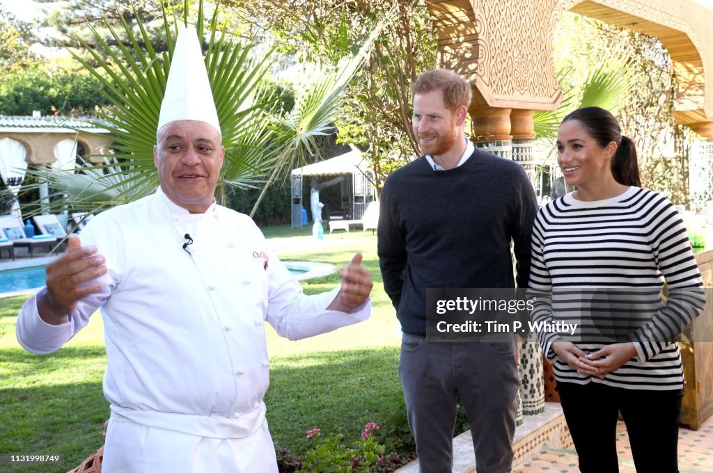 The Duke And Duchess Of Sussex Visit Morocco