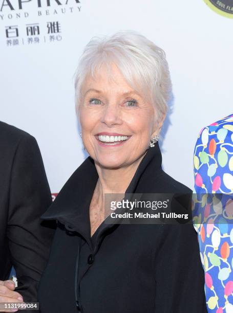 Joyce Bulifant attends the 4th annual Roger Neal Oscar Viewing Dinner Icon Awards and after party at Hollywood Palladium on February 24, 2019 in Los...
