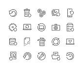 Line Recovery Icons