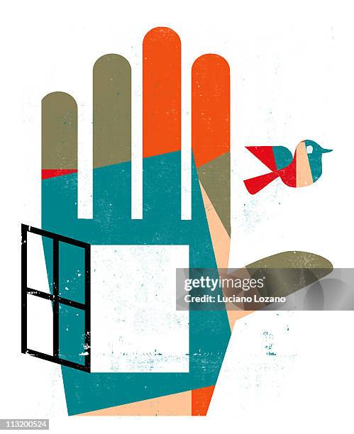 bildbanksillustrationer, clip art samt tecknat material och ikoner med freedom - fönster