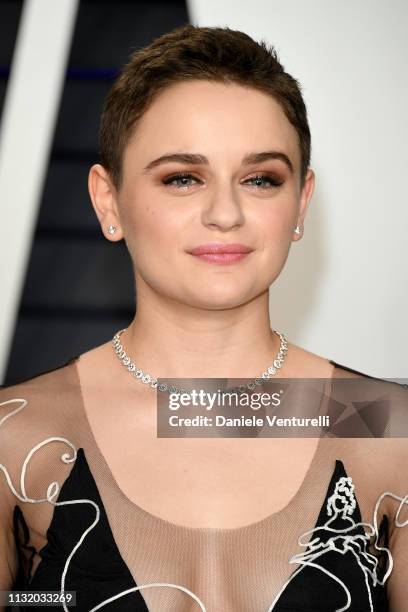 Joey King attends 2019 Vanity Fair Oscar Party Hosted By Radhika Jones - Arrivals at Wallis Annenberg Center for the Performing Arts on February 24,...