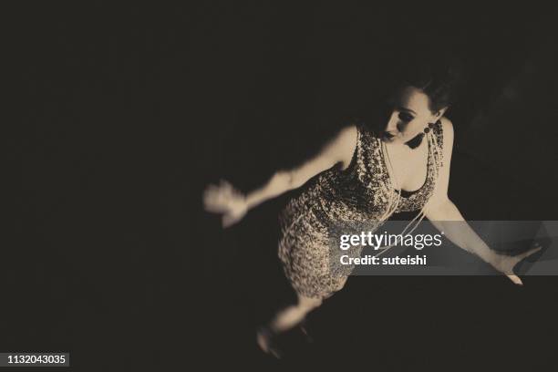 the great dancer - speakeasy stock pictures, royalty-free photos & images