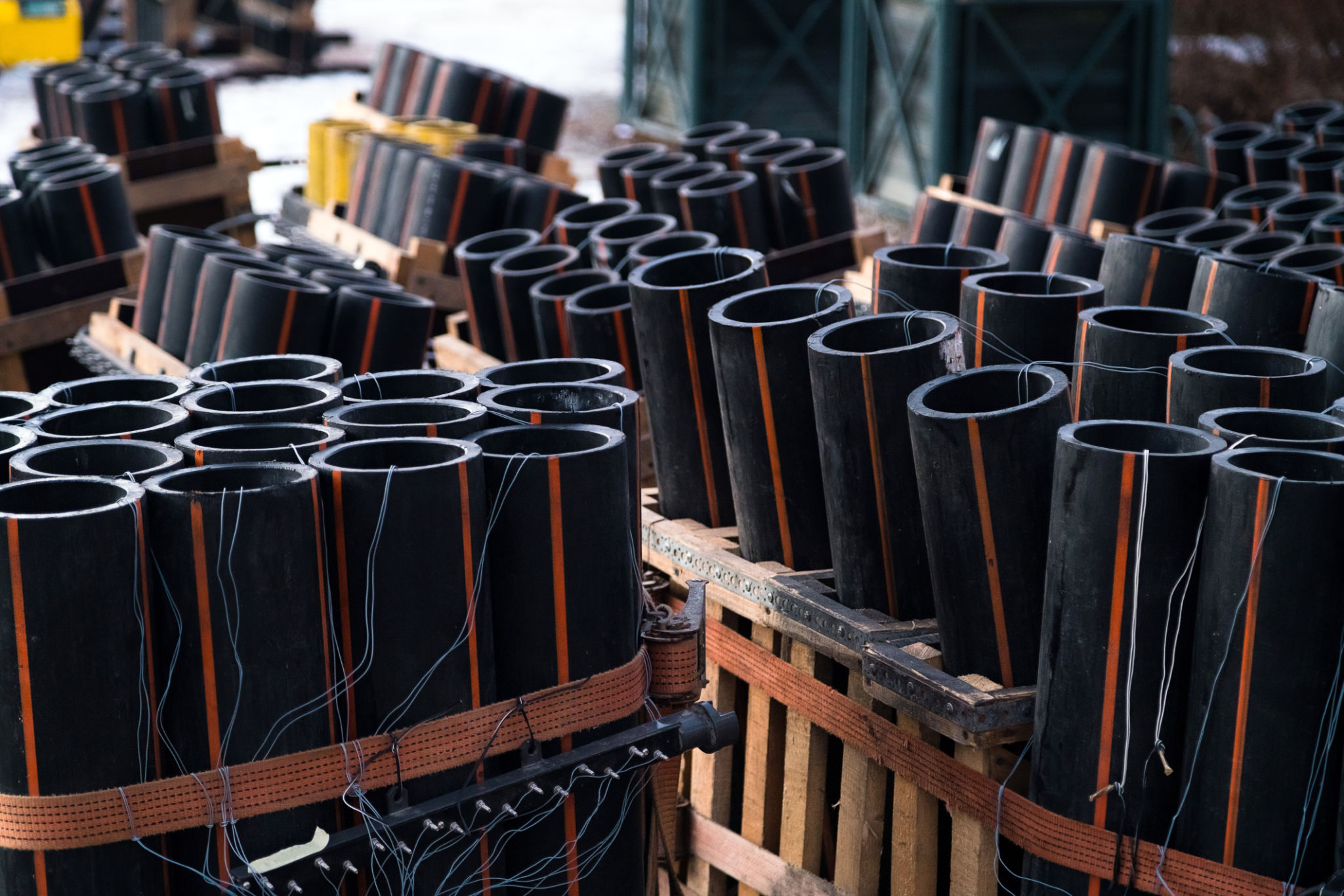 fireworks setup
