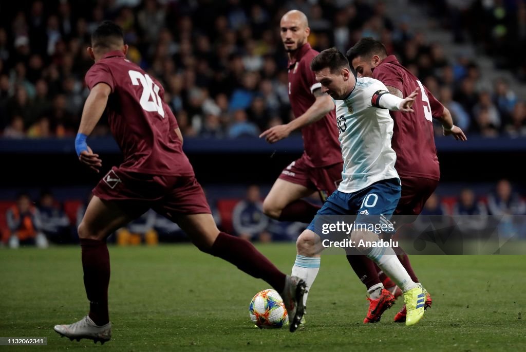 Argentina vs Venezuela : Friendly match
