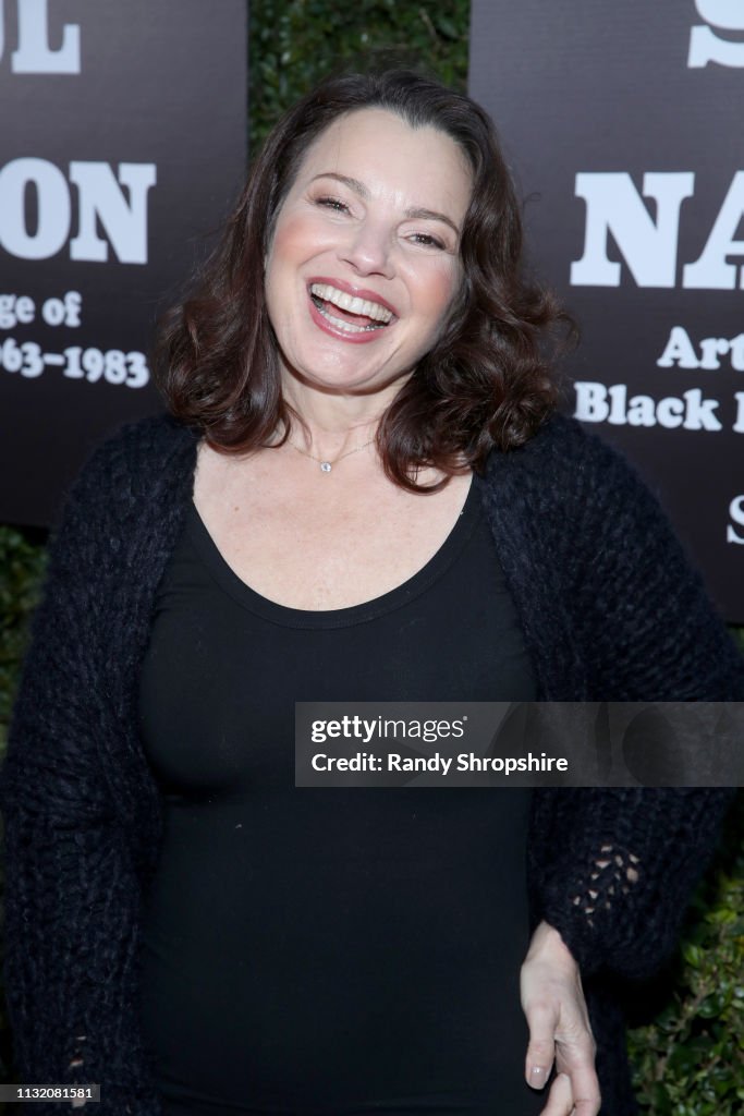 Fran Drescher attends The Broad Museum celebration for the opening of