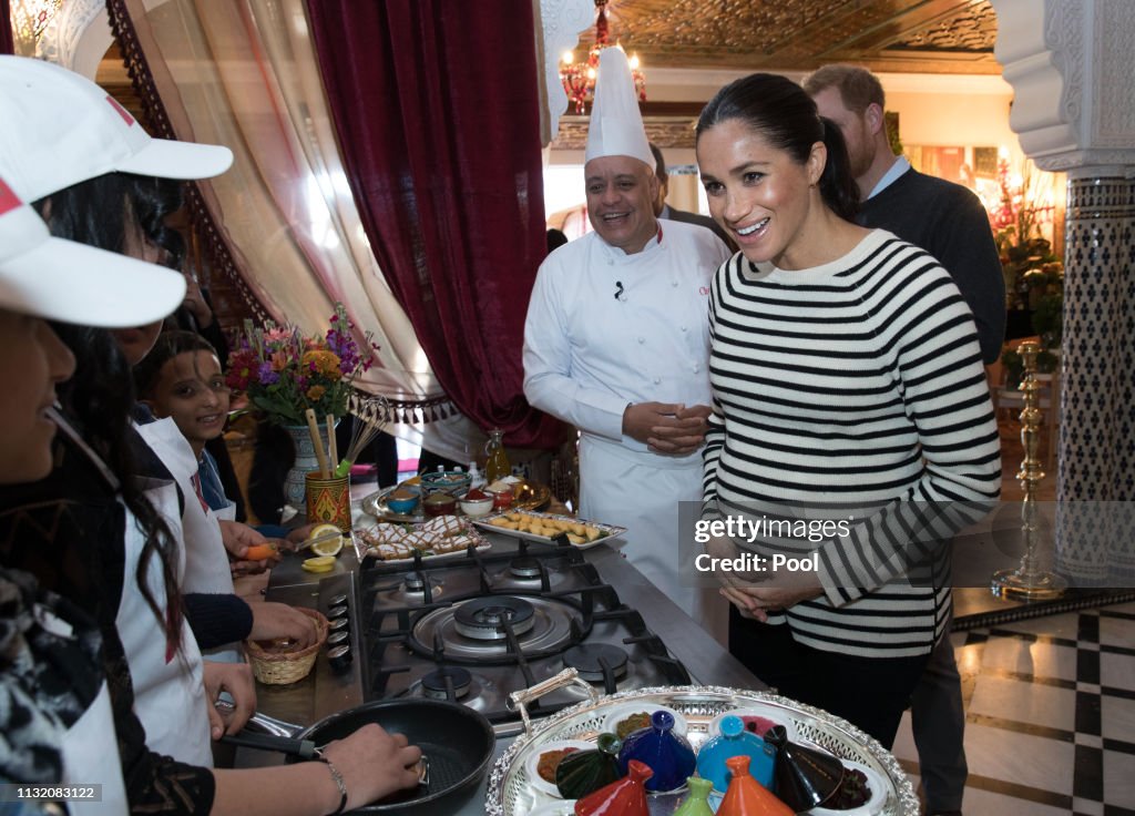 The Duke And Duchess Of Sussex Visit Morocco