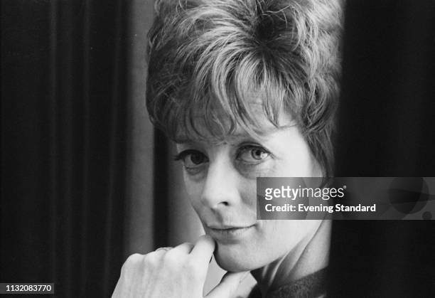 English actress Maggie Smith, UK, 21st February 1969.