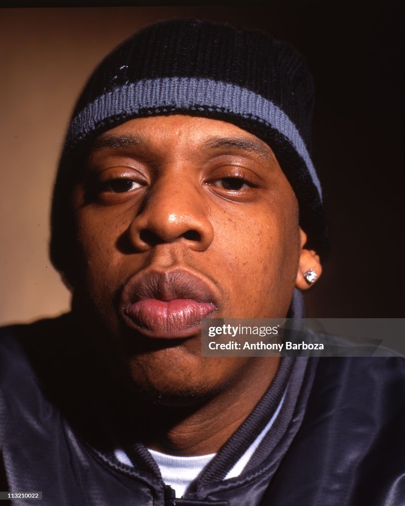 Jayzy Close-up portrait of American rapper Jay-Z , New York, New York, 2000 ...