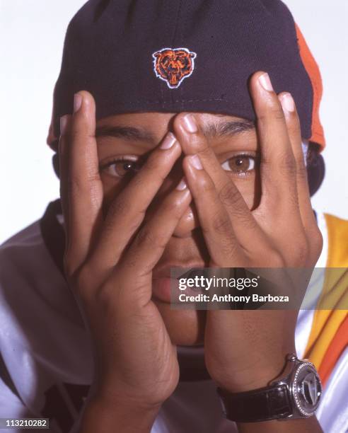 Portrait of American rapper Lil' Bow Wow , New York, New York, 2002.