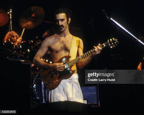 November 18: Frank Zappa performs at Memorial Auditorium in Sacramento, California on November 18, 1977.