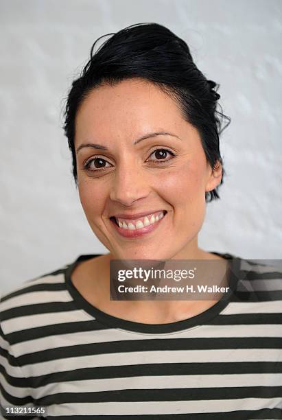 Gemma Atwal visits the Tribeca Film Festival 2011 portrait studio on April 27, 2011 in New York City.