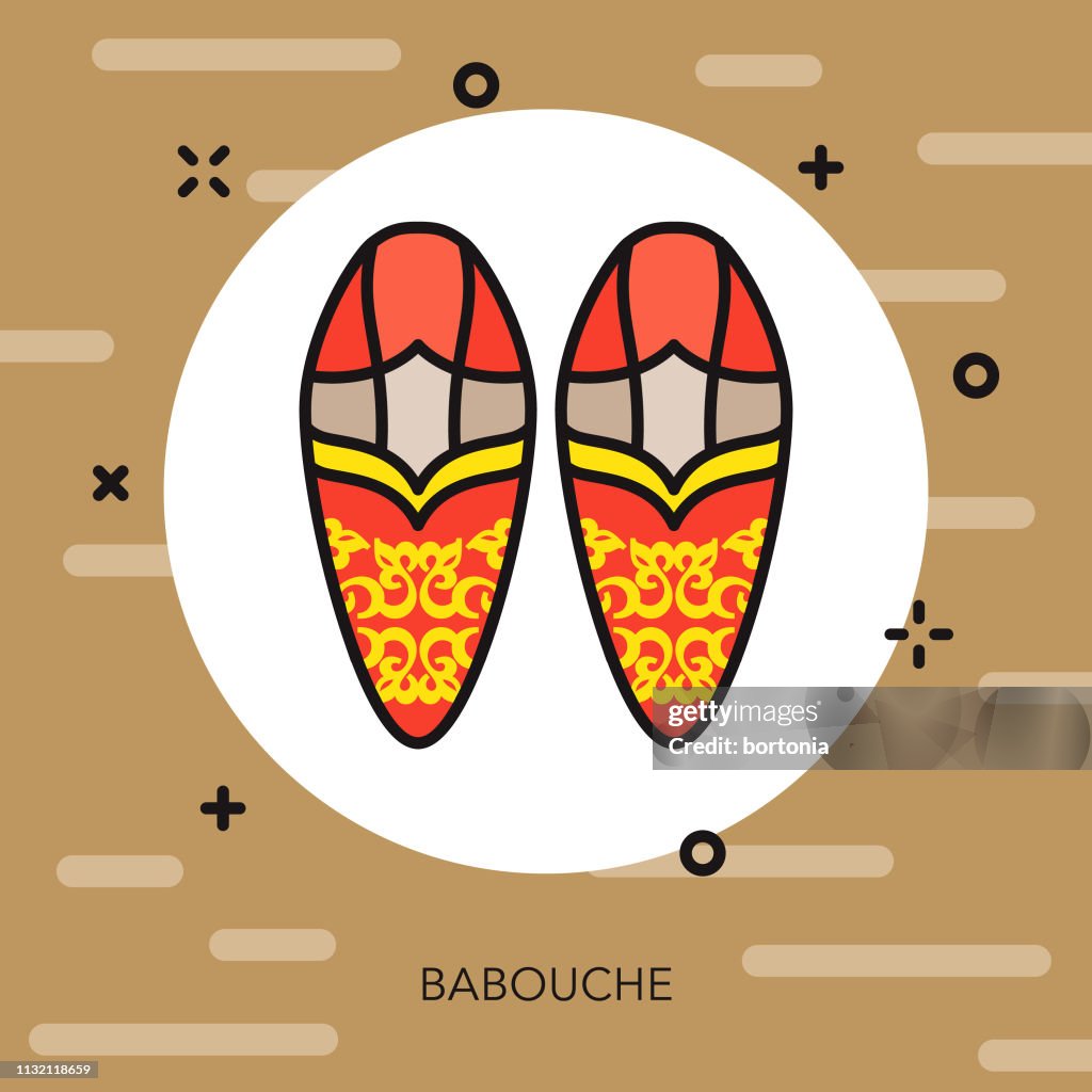 Babouche (Moroccan Slippers) Icon