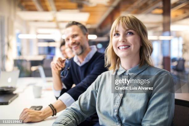 business people at meeting in board room - white people stock pictures, royalty-free photos & images