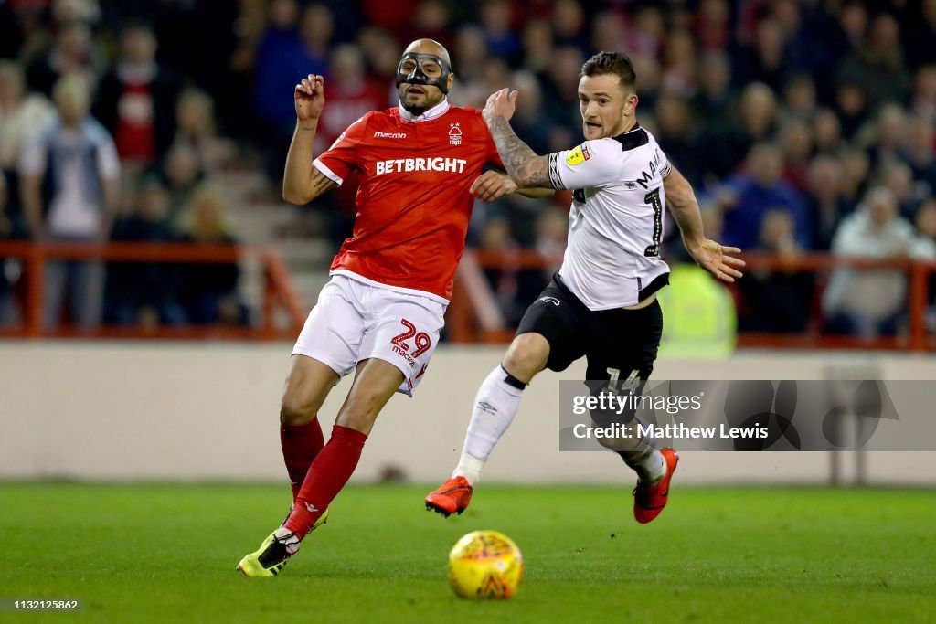 Nottingham Forest v Derby County - Sky Bet Championship