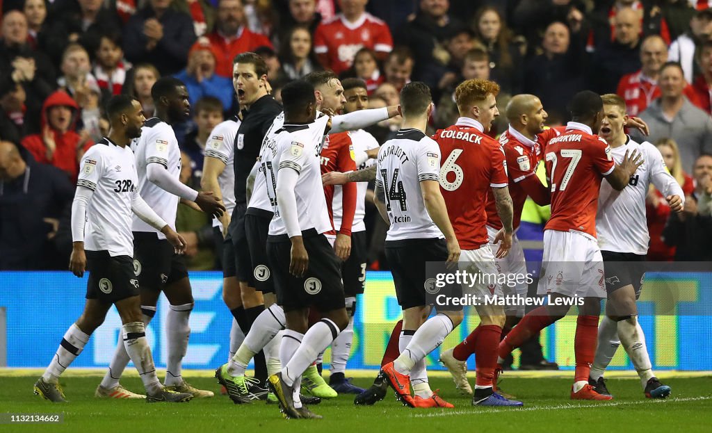 Nottingham Forest v Derby County - Sky Bet Championship