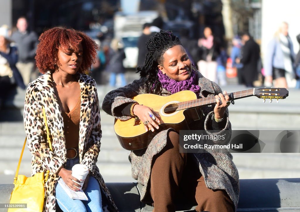 Celebrity Sightings In New York City - March 22, 2019