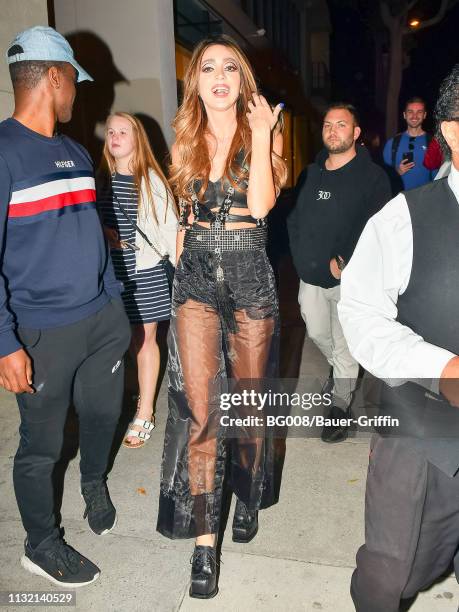 Megan Pormer is seen on March 22, 2019 in Los Angeles, California.