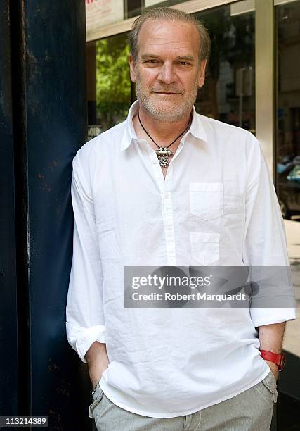 Lluis Homar attends a photocall for his latest film 'No Tengas Miedo' at the Renoir Floridablanca on April 27, 2011 in Barcelona, Spain.