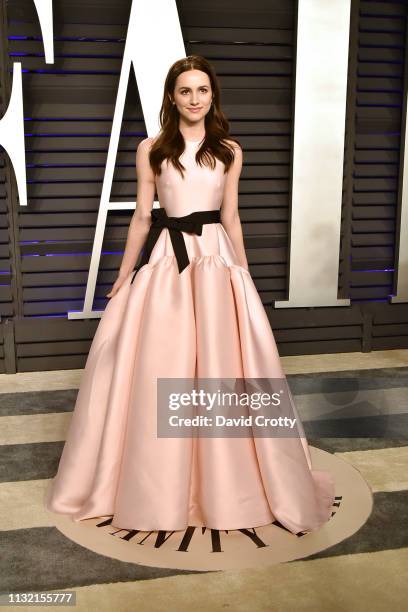 Maude Apatow attends the 2019 Vanity Fair Oscar Party at Wallis Annenberg Center for the Performing Arts on February 24, 2019 in Beverly Hills,...