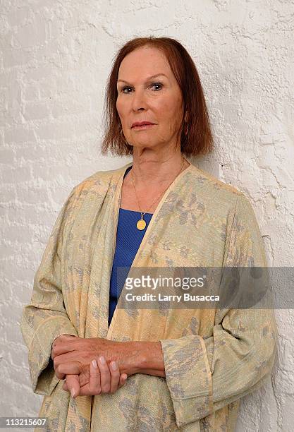 Dr. Renee Richards visits the Tribeca Film Festival 2011 portrait studio on April 27, 2011 in New York City.