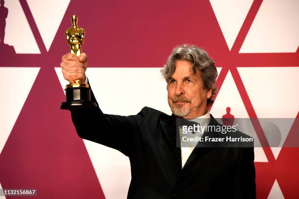 Director Peter Farrelly, winner of Best Picture and Best Original Screenplay for 'Green Book,' poses in the press room during the 91st Annual Academy...
