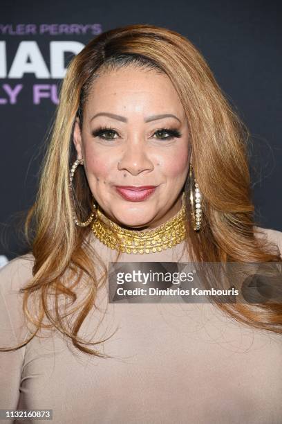Patrice Lovely attends a screening for Tyler Perry's "A Madea Family Funeral at SVA Theater on February 25, 2019 in New York City.