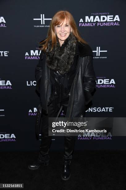 Nicole Miller attends a screening for Tyler Perry's "A Madea Family Funeral at SVA Theater on February 25, 2019 in New York City.